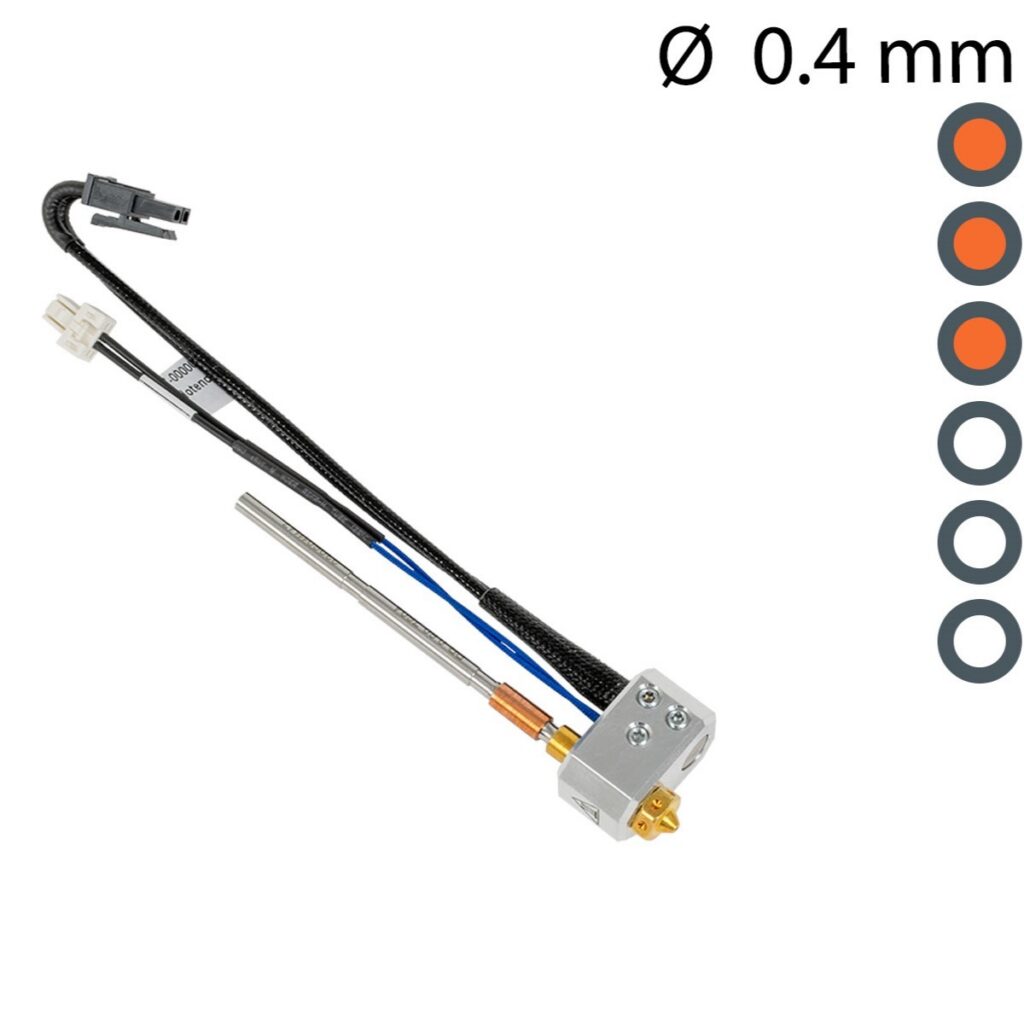 Prusa Nextruder Hotend brass – 0.4 mm