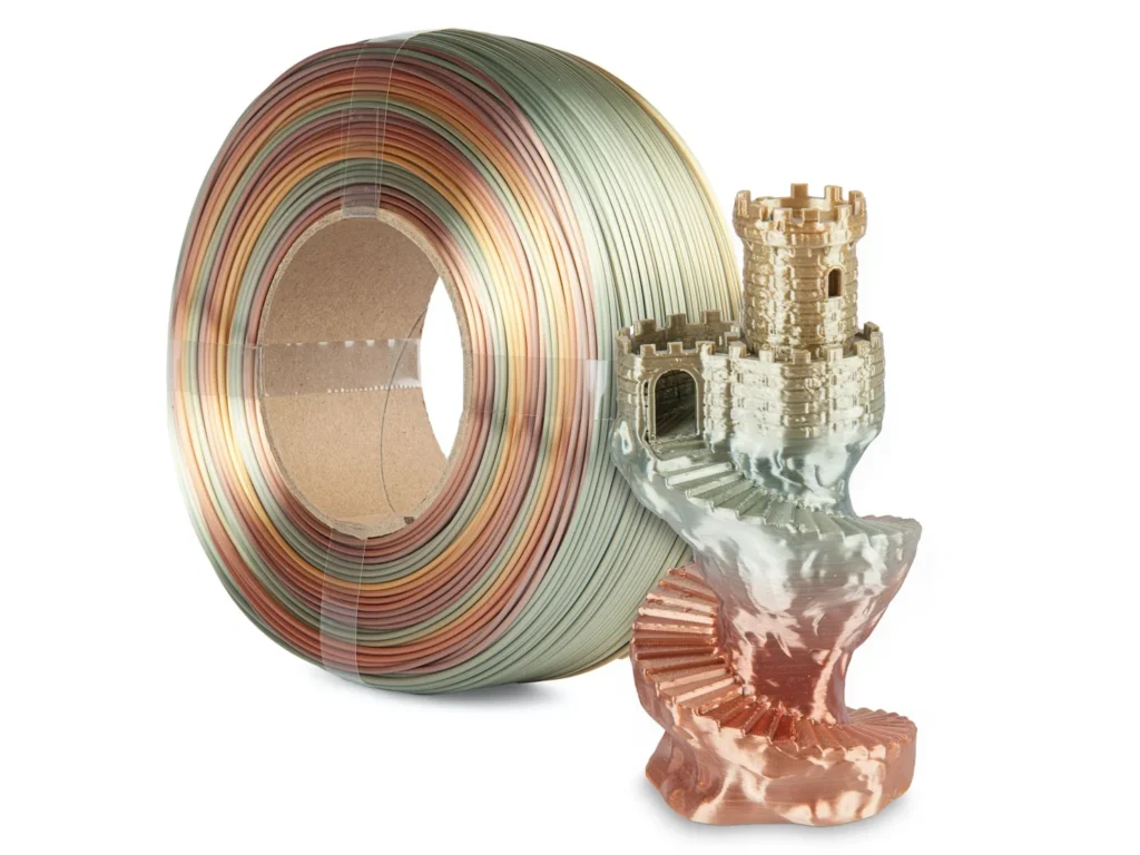 ReFill The Filament PLA Silk Rainbow, ANCIENT, 1kg