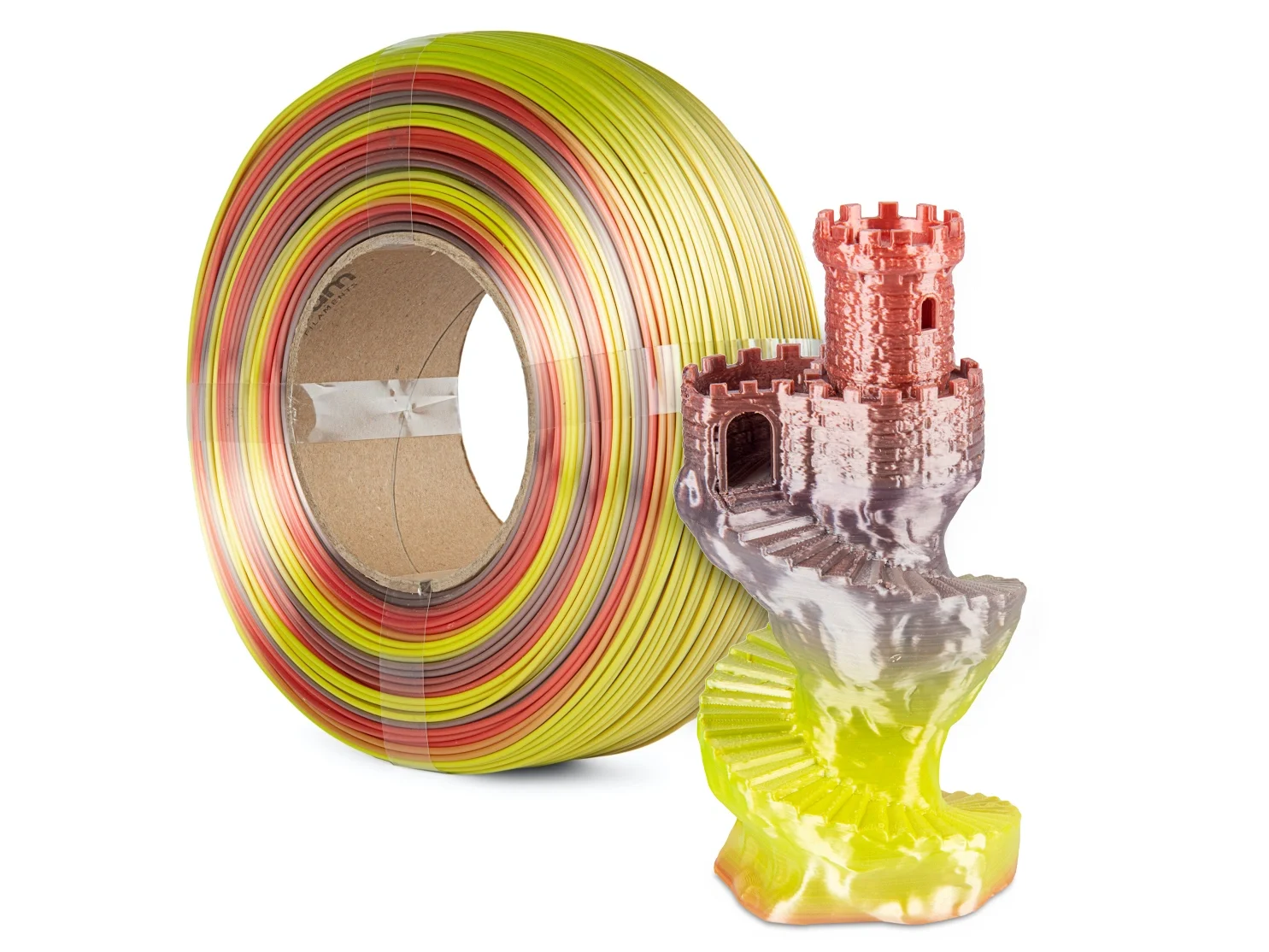 ReFill The Filament PLA Silk Rainbow, EARTH BLEND, 1kg