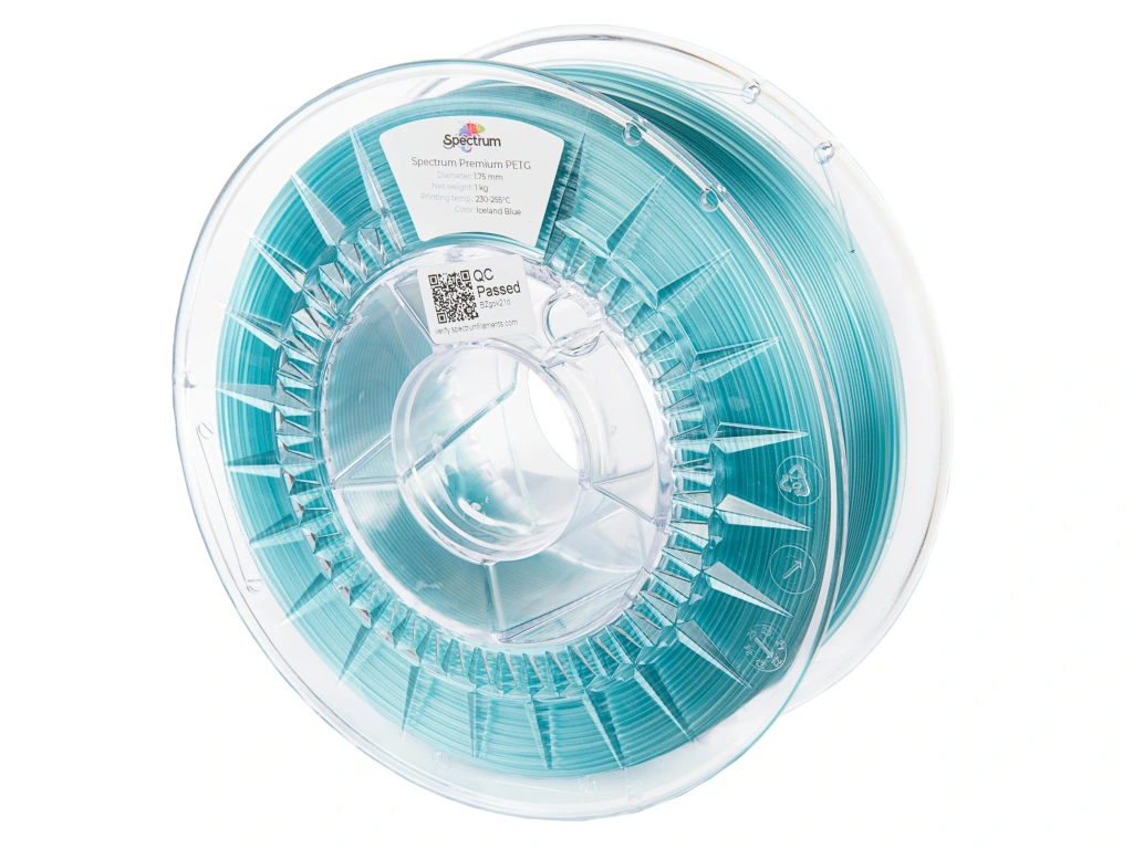Spectrum PETG Premium, ICELAND BLUE, 1kg