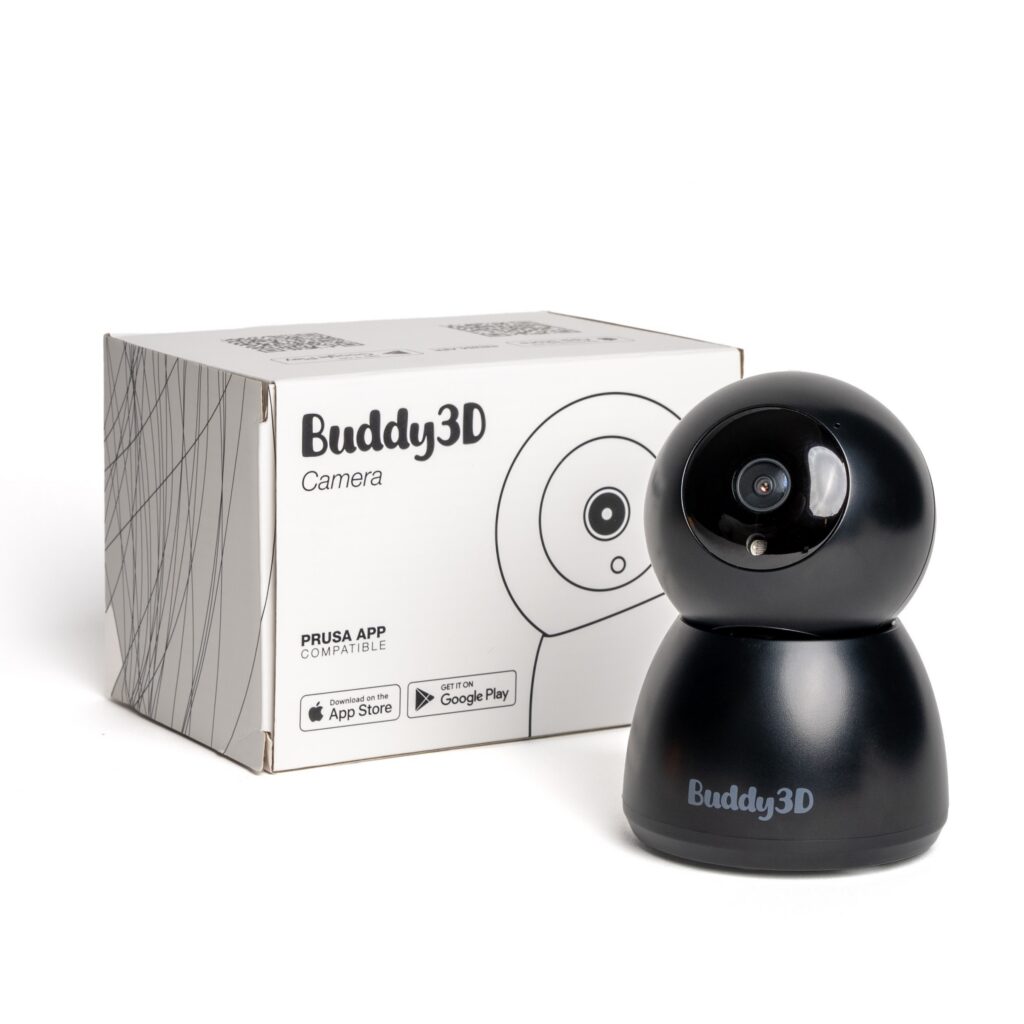 Buddy3D Camera til Prusa 3D-printer — Overvåg prints i realtid
