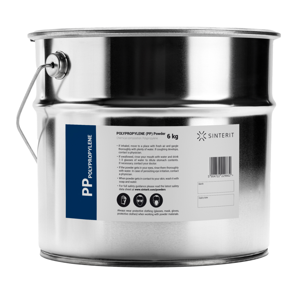 Polypropylene (PP) (6kg Fresh SLS pulver)