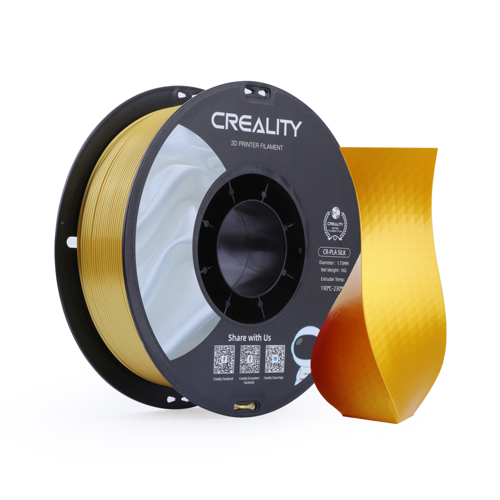 Creality CR-PLA Silk GOLD – 1.75 mm – 1 kg