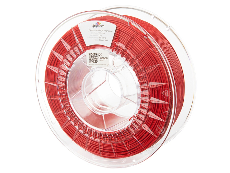 Spectrum Premium PLA, BLOODY RED, 1 kg