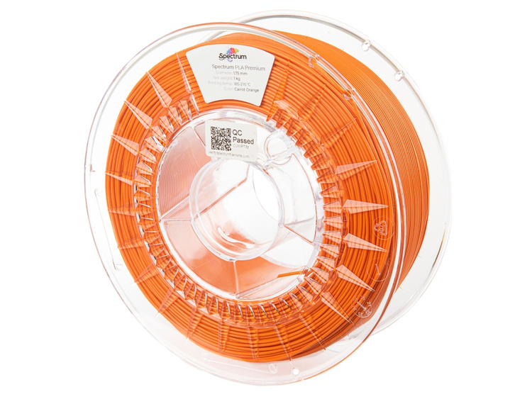 Spectrum Premium PLA, CARROT ORANGE, 1 kg