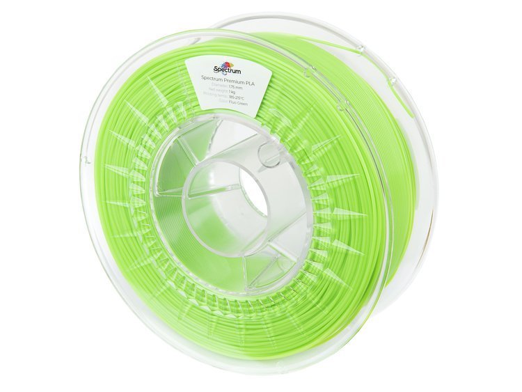 Spectrum Premium PLA, FLUO GREEN, 1 kg