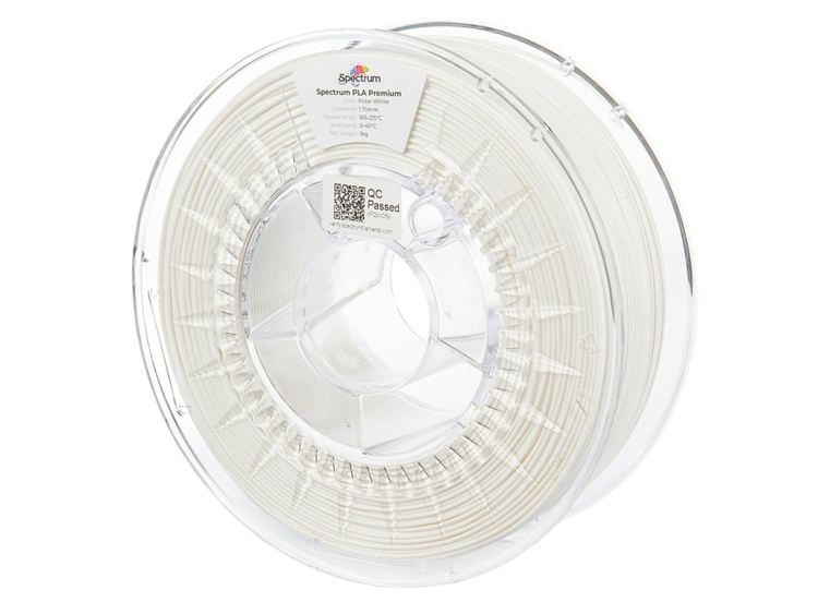 Spectrum Premium PLA, POLAR WHITE, 1 kg
