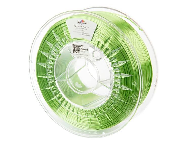 Spectrum PLA SILK, ( APPLE GREEN, 1,75mm, 1000gr.)