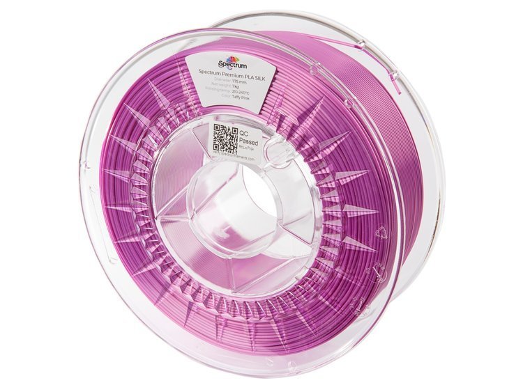 Spectrum PLA SILK, ( TAFFY PINK, 1,75mm, 1000gr.)