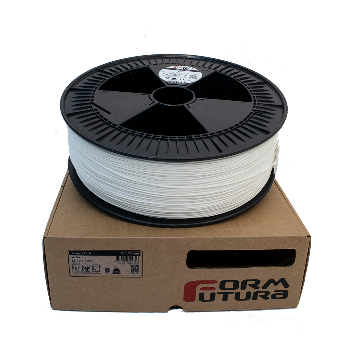 Tough PLA (White, 1,75mm, 2300gr.)