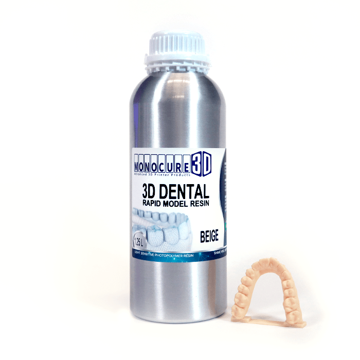 MonoCure 3D Dental Model resin (white)
