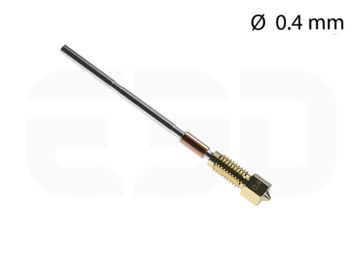 E3D Prusa Nozzle: High Flow Brass – 0.4 mm