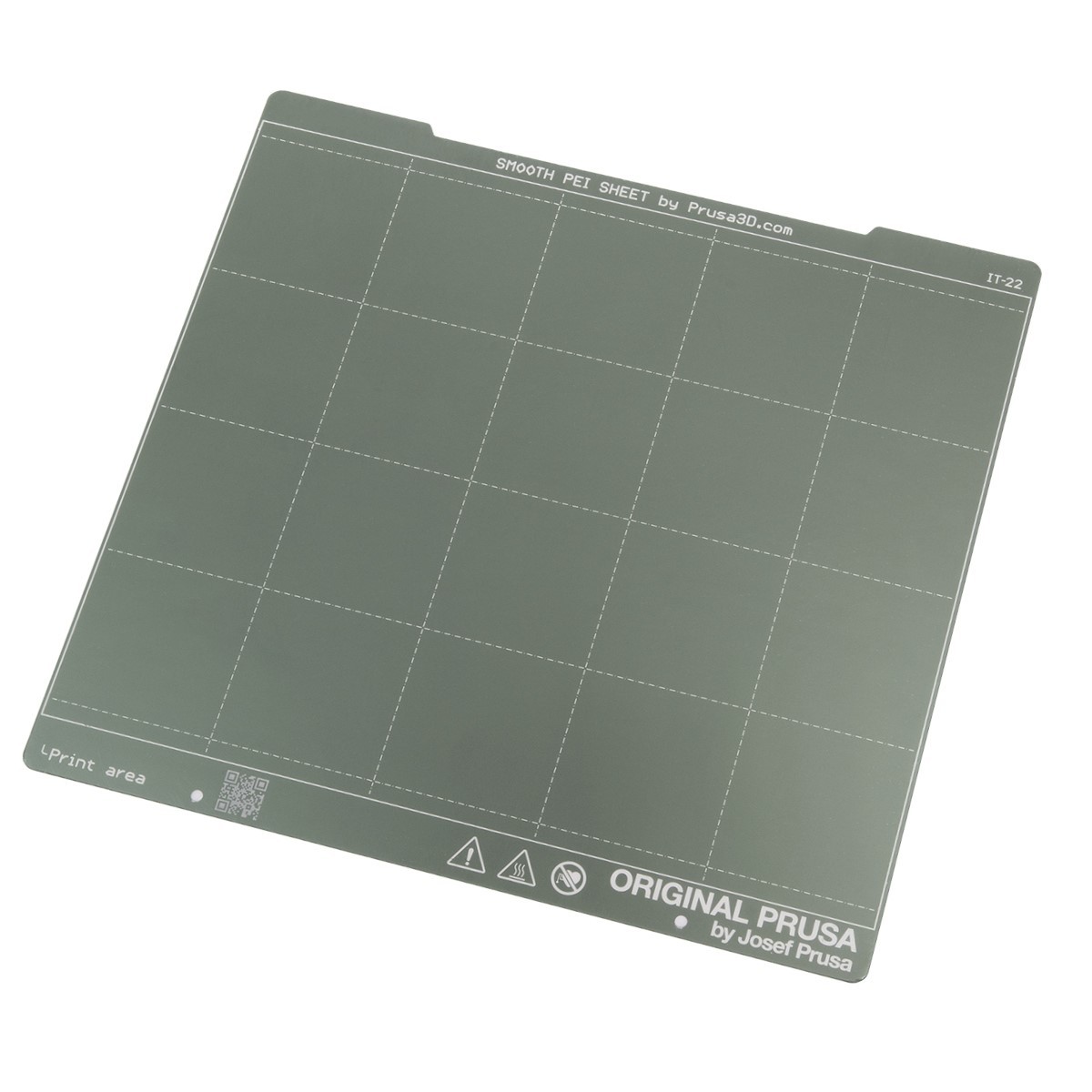 Original Prusa Spring Steel Sheet med Smooth Double-sided PEI