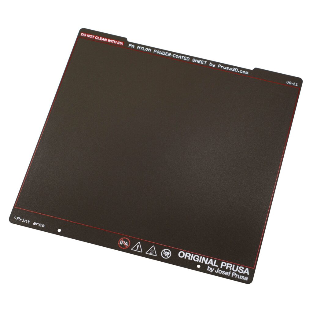 Original Prusa Double-sided Powder-coated PA Nylon Spring Steel Sheet