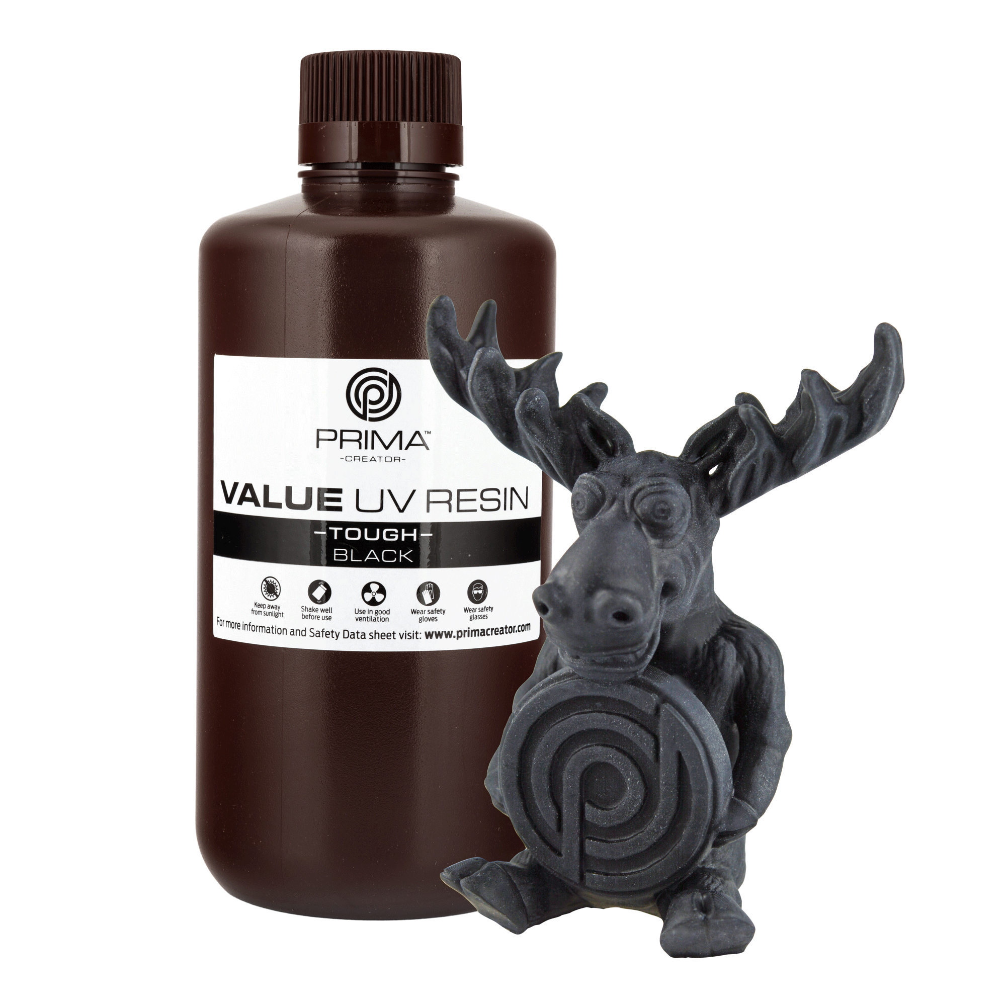 Primacreator Value Tough Resin Black – ABS Like