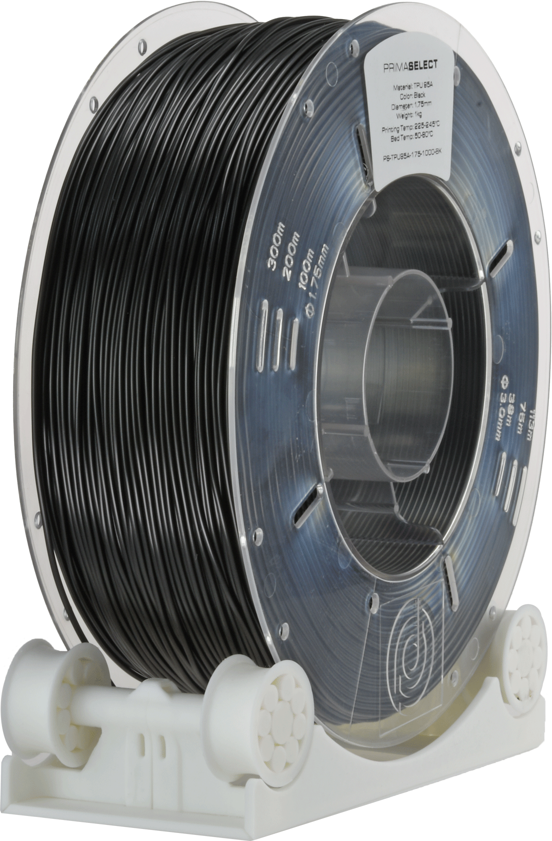 PrimaSelect 95A TPU (Black, 1.75mm, 1000gr.)