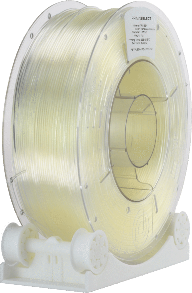 PrimaSelect 95A TPU(Transparent White, 1.75mm, 1000gr.)