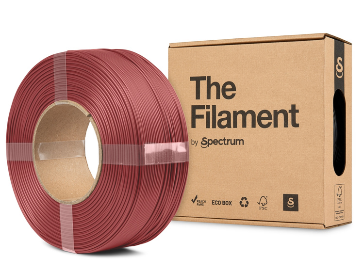 ReFill The Filament PLA Matte, 1.75mm, October Red, 1kg