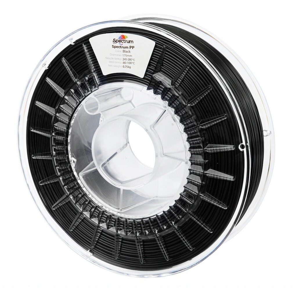 Spectrum PP (Black, 1,75mm, 750gr.)