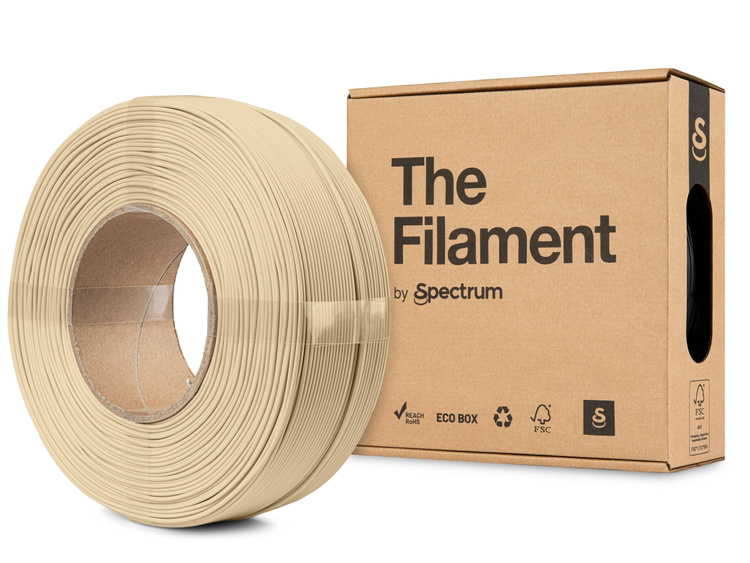 ReFill The Filament PLA Matte, 1.75mm, Desert Beige, 1kg