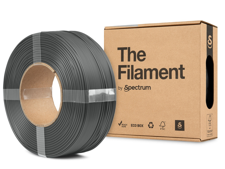 ReFill The Filament PLA Matte, 1.75mm, Urban Grey, 1kg