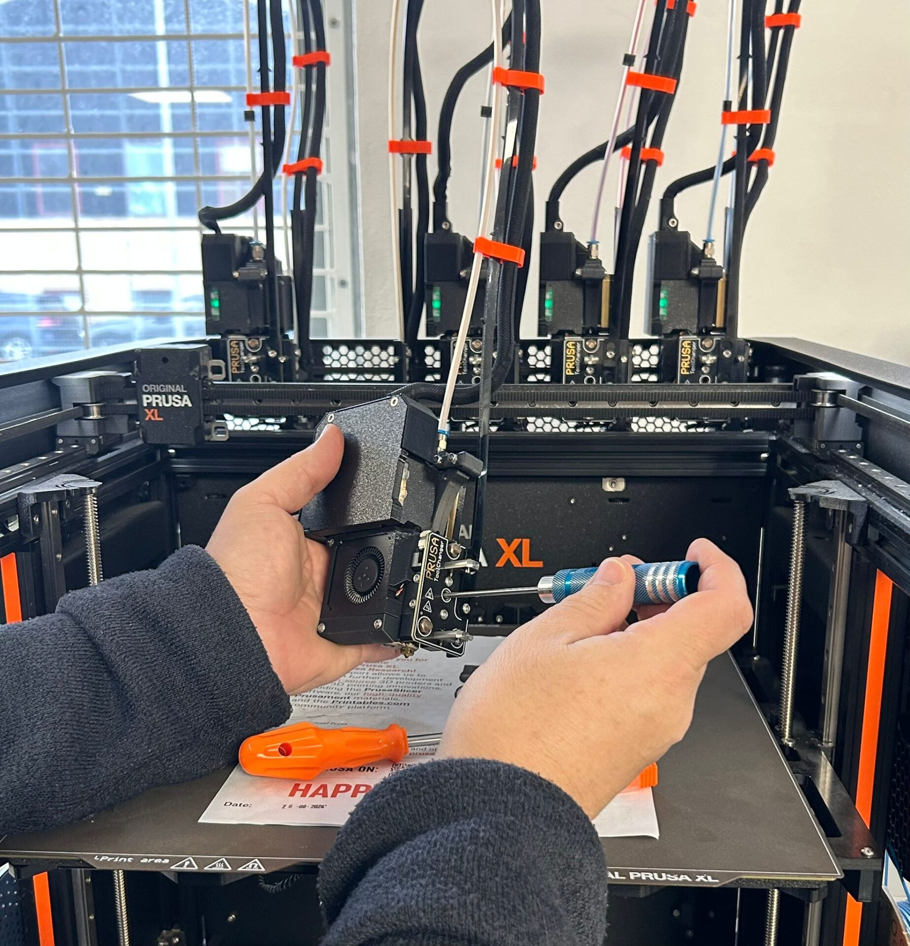 Installation af Prusa XL
