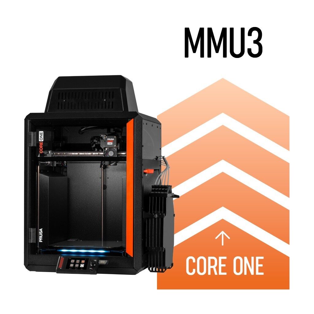 Original Prusa MMU3 samlet (CORE One)