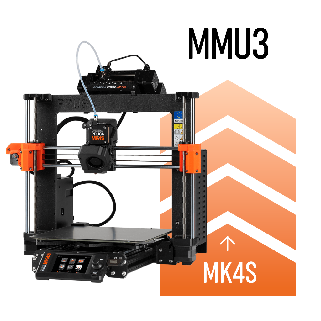 Original Prusa MMU3 samlet (MK4S/MK3.9S)