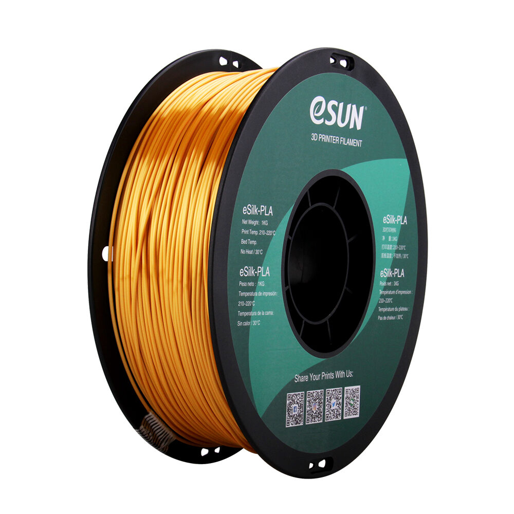 eSUN Silk PLA (GOLD, 1,75mm, 1000gr.)