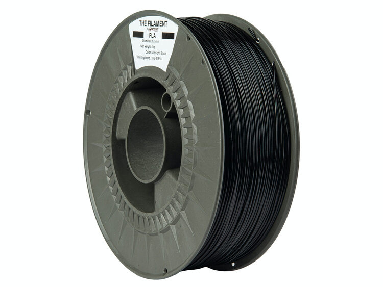 The Filament PLA, MIDNIGHT BLACK, 1kg
