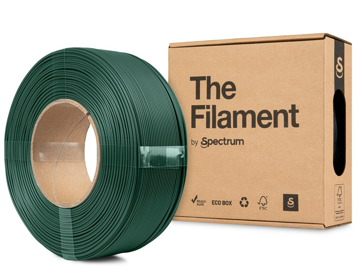 ReFill The Filament HT-PLA, TOOLING DARK GREEN, 1kg