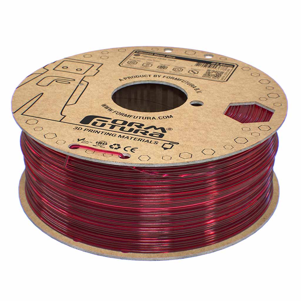 EasyFil ePETG (Transparent Red, 1,75mm, 1000gr)