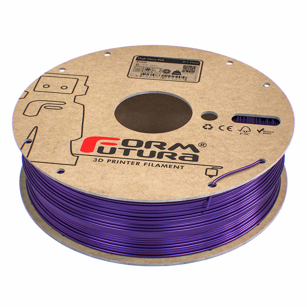 High Gloss PLA (Purple, 1,75mm, 750gr.)