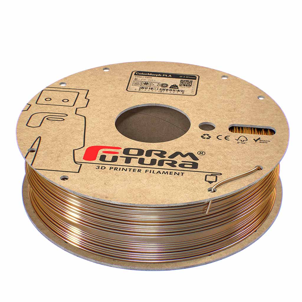High Gloss PLA ColorMorph (Gold & Silver, 1,75mm, 750gr.)