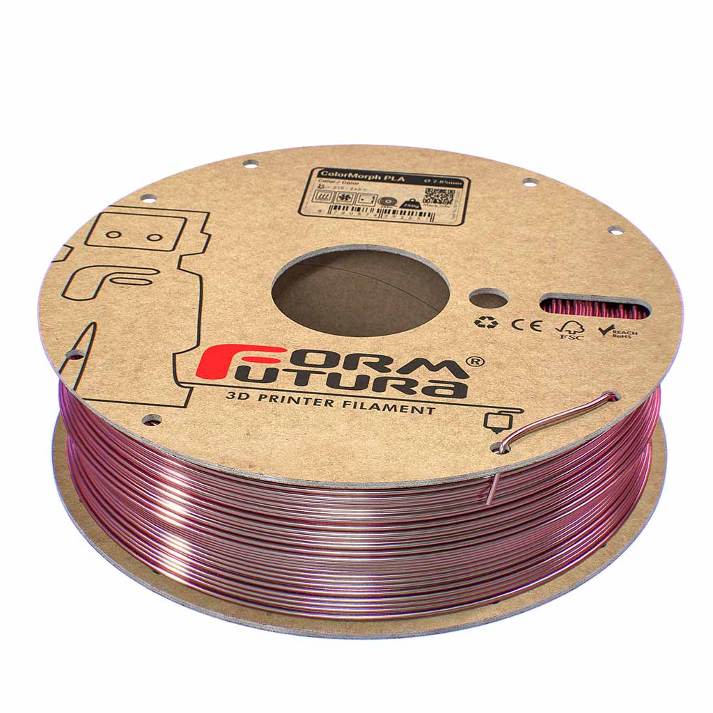 High Gloss PLA ColorMorph (Magenta & Silver, 1,75mm, 750gr.)