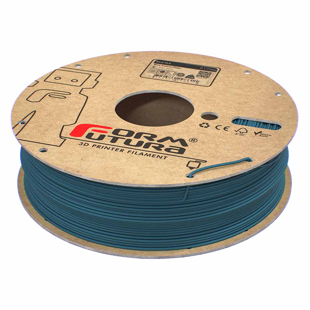 Matt PLA (Blue Camouflage, 1,75mm, 750gr.)