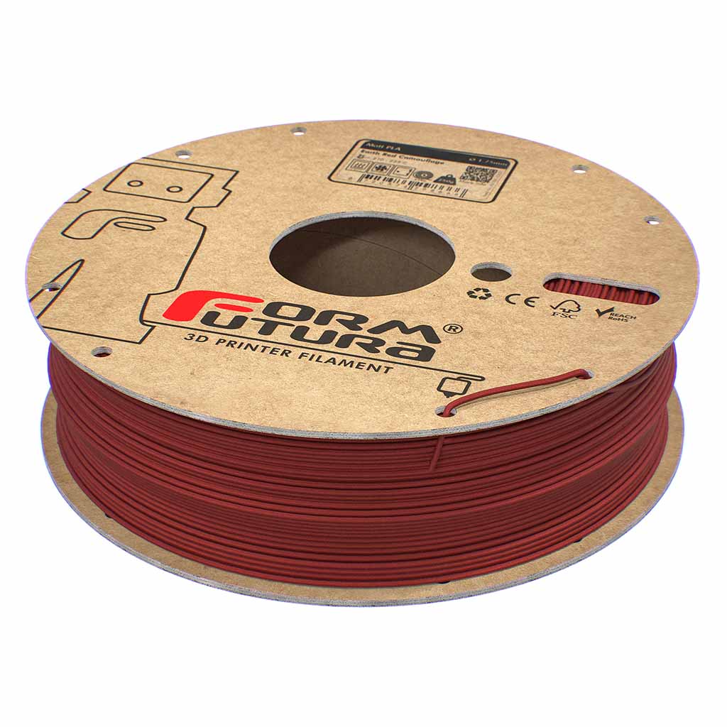 Matt PLA (Earth Red Camouflage, 1,75mm, 750gr.)