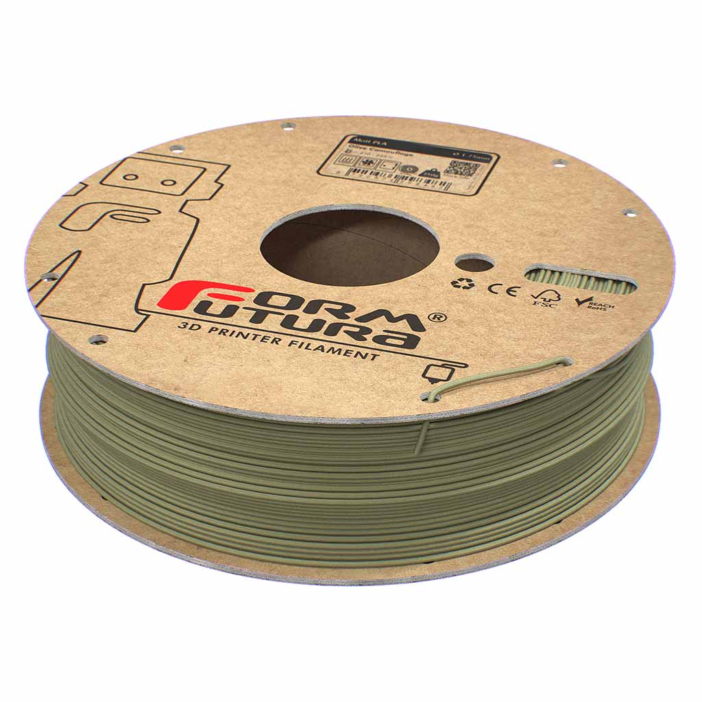 Matt PLA (Olive Camouflage, 1,75mm, 750gr.)