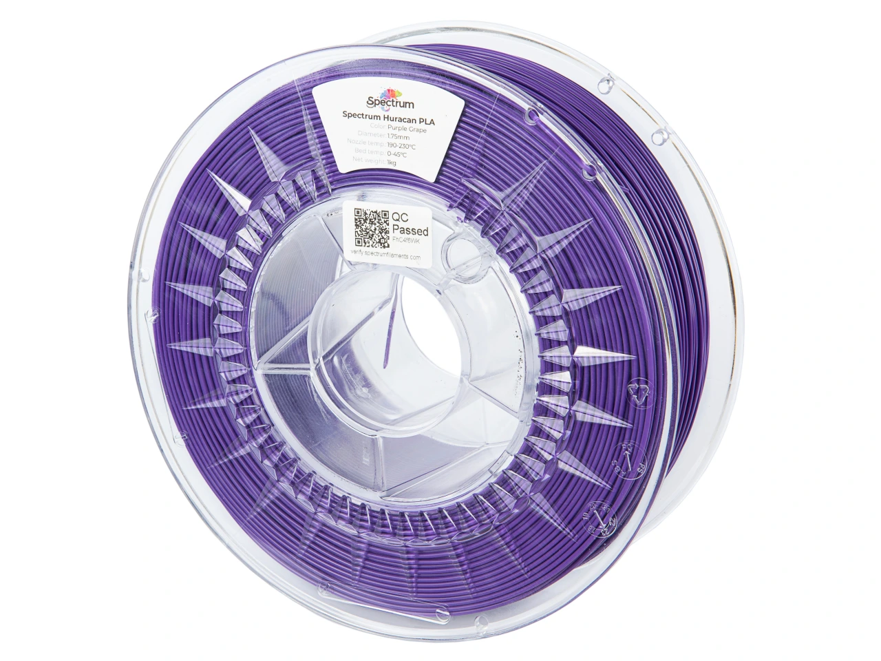 Spectrum Huracan PLA, PURPLE GRAPE, 1 kg