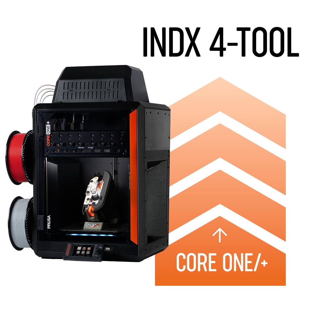 INDX 4-Tool Conversion Kit til Prusa CORE One/+