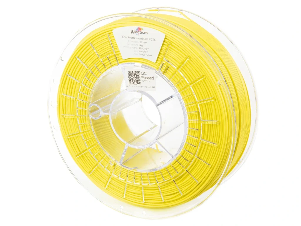 Spectrum PCTG, SULFUR YELLOW, 1kg, 1.75mm