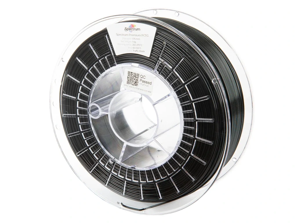 Spectrum PCTG, TRAFFIC BLACK, 1kg, 1.75mm