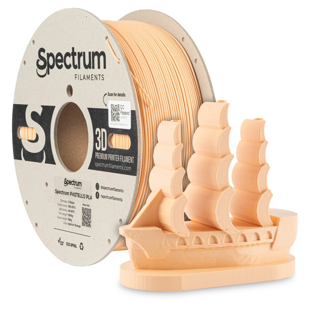 Spectrum Pastello PLA, APRICOT ORANGE, 1 kg