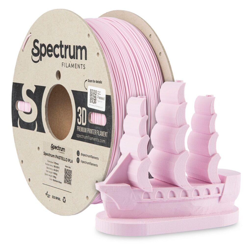 Spectrum Pastello PLA, BONBON ROSE, 1 kg