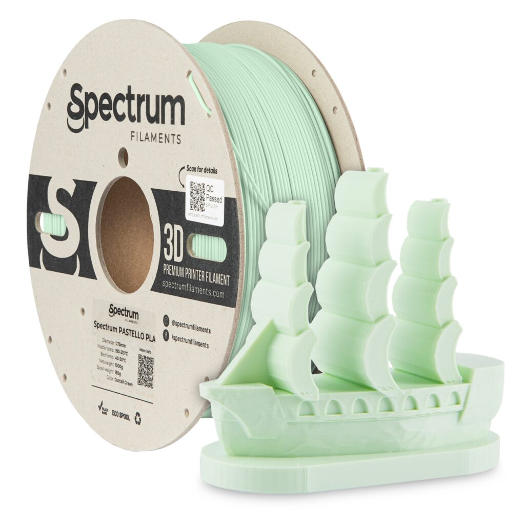 Spectrum Pastello PLA, COCTAIL GREEN, 1 kg