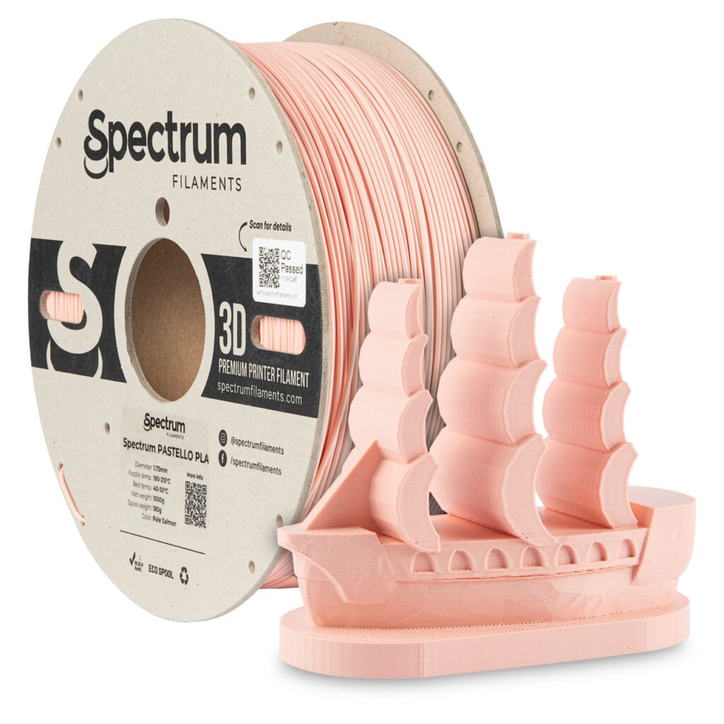 Spectrum Pastello PLA, PALE SALMON, 1 kg