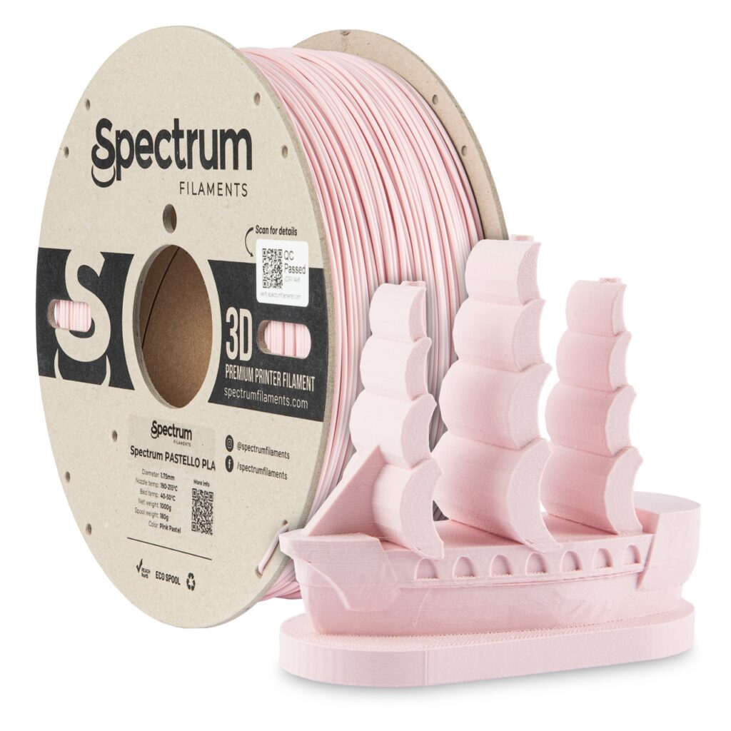 Spectrum Pastello PLA, PINK PASTEL, 1 kg