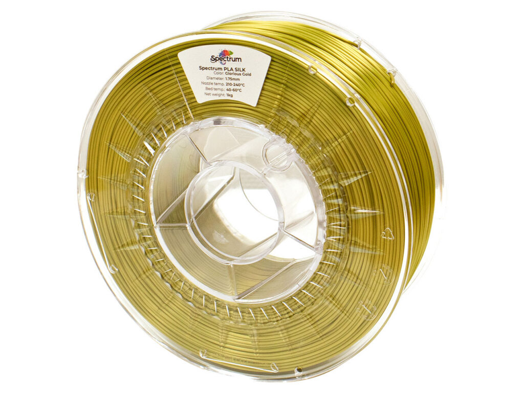 Spectrum PLA SILK(GLORIOUS GOLD, 1,75mm, 1000gr.)