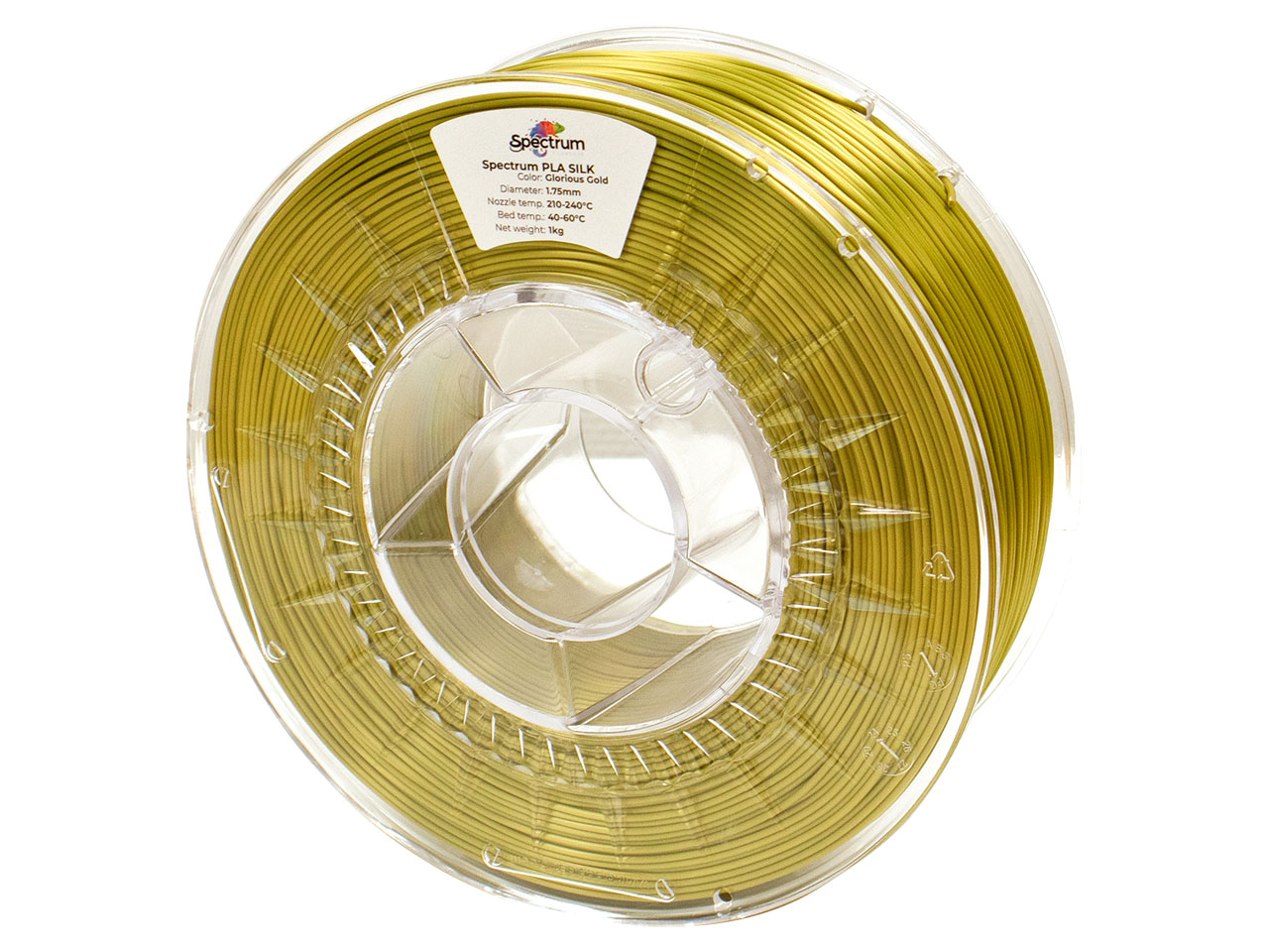 Spectrum PLA SILK(GLORIOUS GOLD, 1,75mm, 1000gr.)