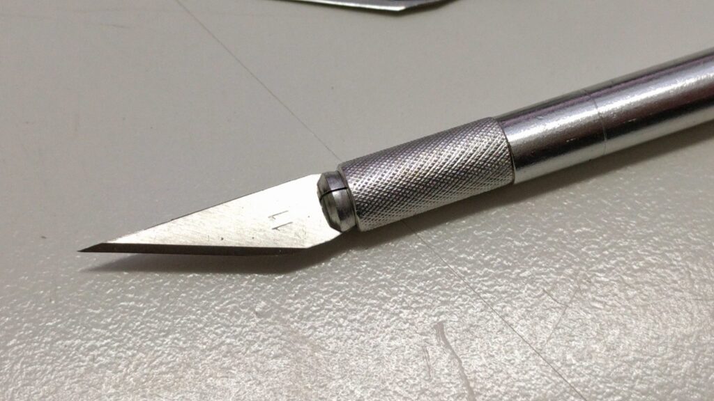 Skalpel m. ekstra knivblade